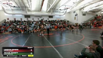 150A Round 1 - Jameson Siemens, Natrona County vs Michael Bassett, Rocky Mountain