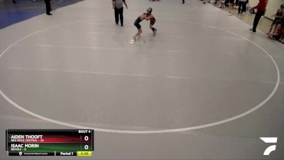 70 lbs Placement (4 Team) - Aiden Thooft, Red Rock Central vs Isaac Morin, Bemidji