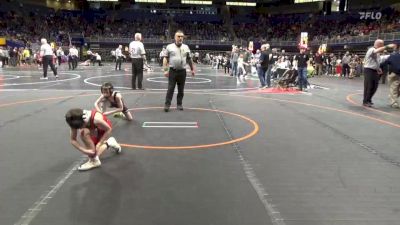 70 lbs Round Of 32 - Asher Burke, West Shore vs Bryce Stewart, Union