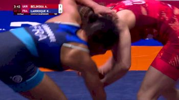 68 kg Semifinal - Alla Belinska, UKR vs Koumba Larroque, FRA