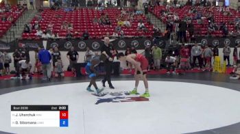 51 kg Cons 16 #2 - Joseph Uhorchuk, Minion Training Center vs Dunia Sibomana, Long Beach-usa Wrestling Club