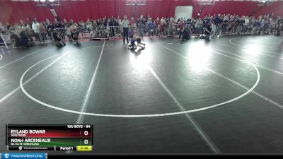 84 lbs Champ. Round 1 - Ryland Bowar, Wisconsin vs Noah Arceneaux, DC Elite Wrestling