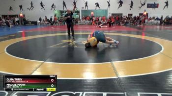 155.0 Round 3 (16 Team) - Olga Turiy, Lakeland University vs Maggie Mann, Siena Heights