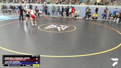 108 lbs Round 3 - Ashton Martin, Mid Valley Wrestling Club vs Jeremiah Marquez-Hopson, Arctic Warriors Wrestling Club