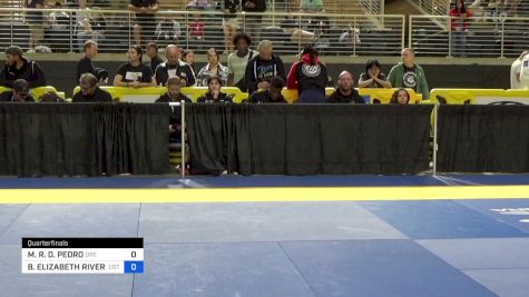 MONICA R. D. PEDRO vs BREANNA ELIZABETH RIVERA 2024 Pan Jiu Jitsu IBJJF Championship