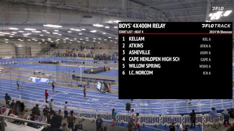 High School Boys' 4x400m Relay, Finals 4