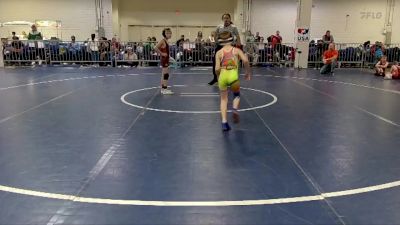 62-64 lbs Round 1 - Abel Driscoll, Big Orange Wrestling vs Charlie Grandelli, North Carolina