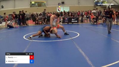 97 kg Consi Of 16 #2 - Luke Ready, Michigan Regional Training Center vs Kobe Woods, Wartburg