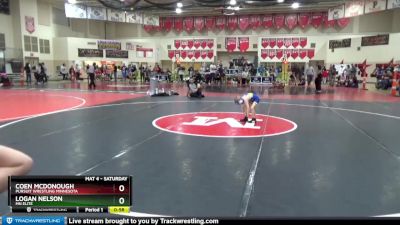 45 lbs 3rd Place Match - Logan Nelson, MN Elite vs Coen McDonough, Pursuit Wrestling Minnesota