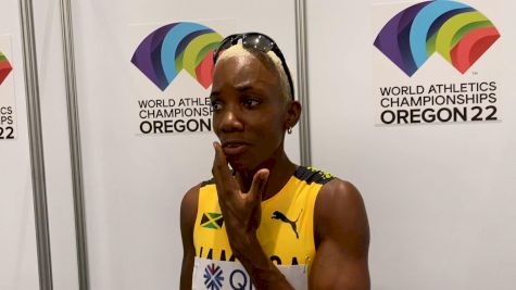 Candice McLeod Finishes Second In Opening Heat Of 400m