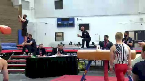 Cameron Bock - Pommel Horse, University of Michigan - 2021 Men's Olympic Team Prep Camp