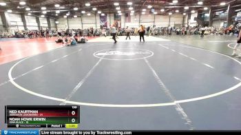 130 lbs Rd# 5- 3:45pm Friday Final Pool - Ned Kauffman, Agression Legionaries vs Noah Howk Erwin, Iowa Black