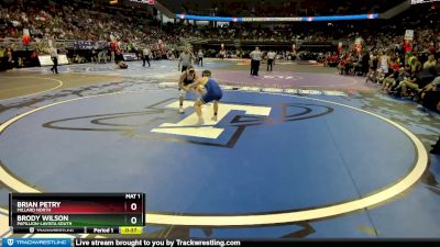 Cons. Semi - Brody Wilson, Papillion-LaVista South vs Brian Petry, Millard North