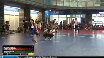 55 lbs Round 7 (10 Team) - Allistair Ball, Well Trained vs Liam Oliver, Storm