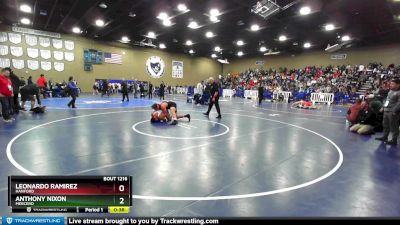 220 lbs Cons. Round 6 - Leonardo Ramirez, Hanford vs Anthony Nixon, Mercerd