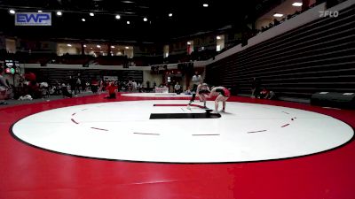 100 lbs Quarterfinal - Kyrain Perez, Westmoore vs Blayklee Vasquez, Southmoore SaberCats Wrestling