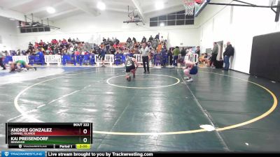 220 lbs Champ. Round 1 - Kai Preisendorf, Redwood vs Andres Gonzalez, Channel Islands