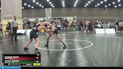 165 lbs Placement Matches (16 Team) - Zander Ernst, Morningside vs Wyatt Higgins, Reinhardt (GA)