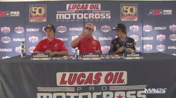 Press Conference Replay | Lucas Oil Pro Motocross 6/11/22