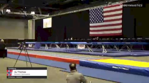AJ Thomas - Tumbling, Dynamic Gymnastics - 2021 USA Gymnastics Championships
