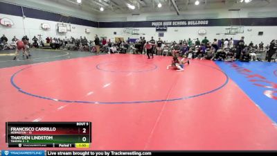 138 lbs Round 1 (32 Team) - Francisco Carrillo, Hermiston vs Thayden Lindstom, Tahoma 2