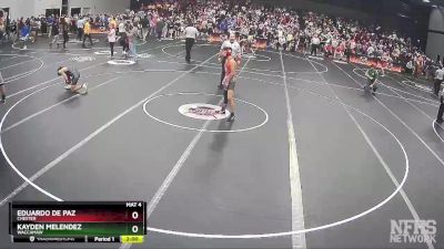 3A 106 lbs Semifinal - Eduardo De Paz, Chester vs Kayden Melendez, Waccamaw