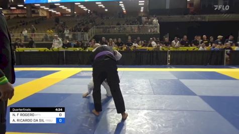 NATHAN F ROGERO vs ANDRÉ RICARDO DA SILVA 2024 Pan Jiu Jitsu IBJJF Championship