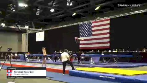 Nicholas Kosarikov - Tumbling, Tornado Sport Club - 2021 USA Gymnastics Championships