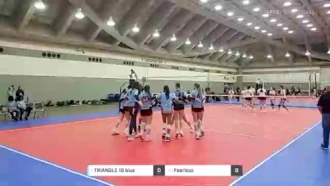 TRIANGLE 16 blue vs Fearless - 2022 JVA Charm City Challenge presented by Nike
