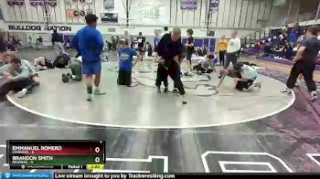 120 lbs Round 2 Champ & Wb (32 Team) - Brandon Smith, Newberg vs Jakob Moreno, Chiawana