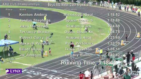 Youth Boys' 400m, Prelims 5 - Age under 6