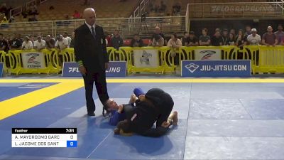 ANA MAYORDOMO GARCIA vs LÍVIA JACOME DOS SANTOS 2022 Pan Jiu Jitsu IBJJF Championship