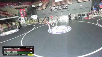 144 lbs 1st Place Match - Jameson Moore, Sunnyvale Wrestling Club vs Kolin De La Fuente, Ground Creatures Wrestling