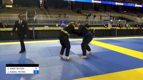 JESSICA ANNE WILCOX vs JESENIA ISABEL PATINO 2024 Pan Jiu Jitsu IBJJF Championship