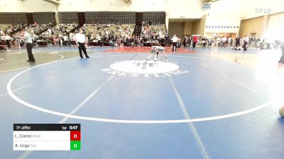 71-J2 lbs Semifinal - Lucas Cianci, East Meadow Jets vs Aiden Urgo, Old Bridge Wrestling Club