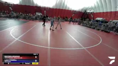 108 lbs Quarterfinal - Rayden Kramas, CrassTrained: Weigh In Club vs Liam Powell, Wisconsin