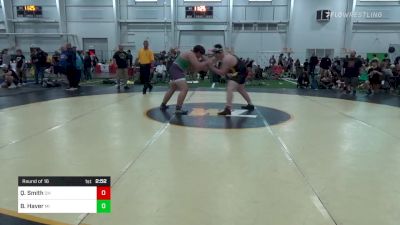 E-285 lbs Round Of 16 - Quinton Smith, OH vs Bradley Haver, MI