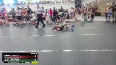 64 lbs Round 8 (10 Team) - Garrett Raley, Florida Scorpions Gold vs Wyatt Eastman, Finger Lakes Elite Black