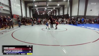 84 lbs Cons. Semi - Aiden Hiebert, Thunder Mountain Wrestling Club vs Brantley Sonnenberg, FordDynastyWrestlingClub