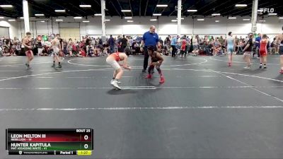 96 lbs Round 7 (8 Team) - Leon Melton III, Rebellion vs Hunter Kapitula, Mat Assassins White