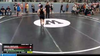 122 lbs Rr2 - Abigail Whitlock, NORTH POLE WRESTLING CLUB vs Erin Martin, Dillingham Wolverine Wrestling Club