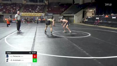 174 lbs Round Of 16 - Luke Petaccia, Monmouth vs Derrick Andolsek, Akron