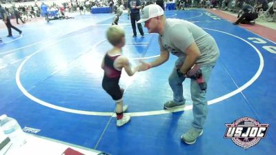 52 lbs Consi Of 4 - Tucker Moss, Blanchard Wrestling Club vs Cam Camarillo, Standfast