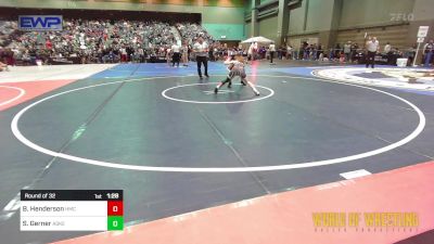 101 lbs Round Of 32 - Brandon Henderson, Harrisburg Mat Club vs Seth Gerner, Askeo International Matclub