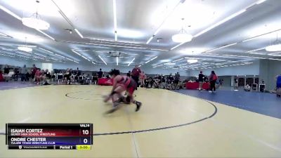 120 lbs Cons. Round 2 - Angel Acosta, Bell Gardens High School Wrestling vs Eric Rivera, Scotsmen Wrestling Club