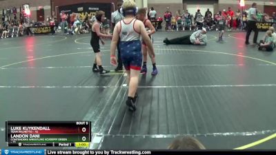 Round 3 (4 Team) - Lyon Jenkins, Team Palmetto vs Roman Cook, Contenders Wrestling Academy Green