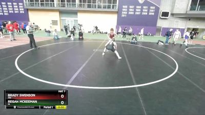 144-144 B Round 2 - Regan McKeeman, IA vs Brady Swenson, MN