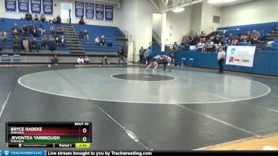 141 lbs Semifinal - Bryce Radeke, Dubuque vs Jevontea Yarbrough, Dubuque