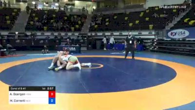 125 kg Consolation - Austin Goergen, Minnesota vs Mauro Correnti, New York Athletic Club