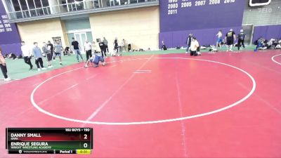 190 lbs Cons. Round 2 - Enrique Segura, Wright Wrestling Academy vs Danny Small, Iowa